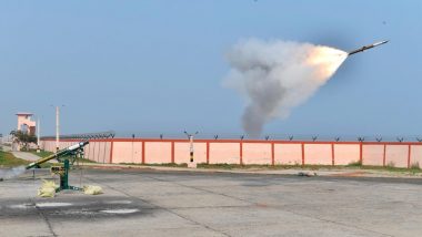 DRDO Successfully Flight Tests Two ‘Very Short-Range Air Defence System’ Missile